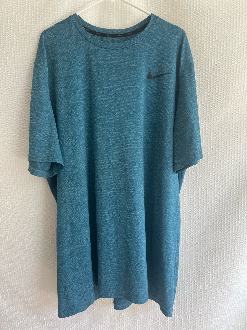 NIKE Dri-FIT Blue Short Sleeve Athletic Training Workout Running Shirt XXL Tall